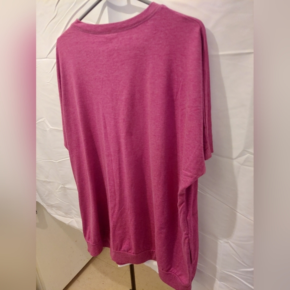 Unbranded Pink Be Kind Women's S. Sleeve Casual 2 Pockets XXL Crewneck T-Shirt - Picture 8 of 10